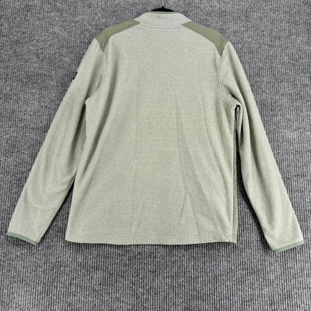 under armour coldgear 1/4 zip pullover men's large green fleece gorpcore outdoor - Picture 3 of 8